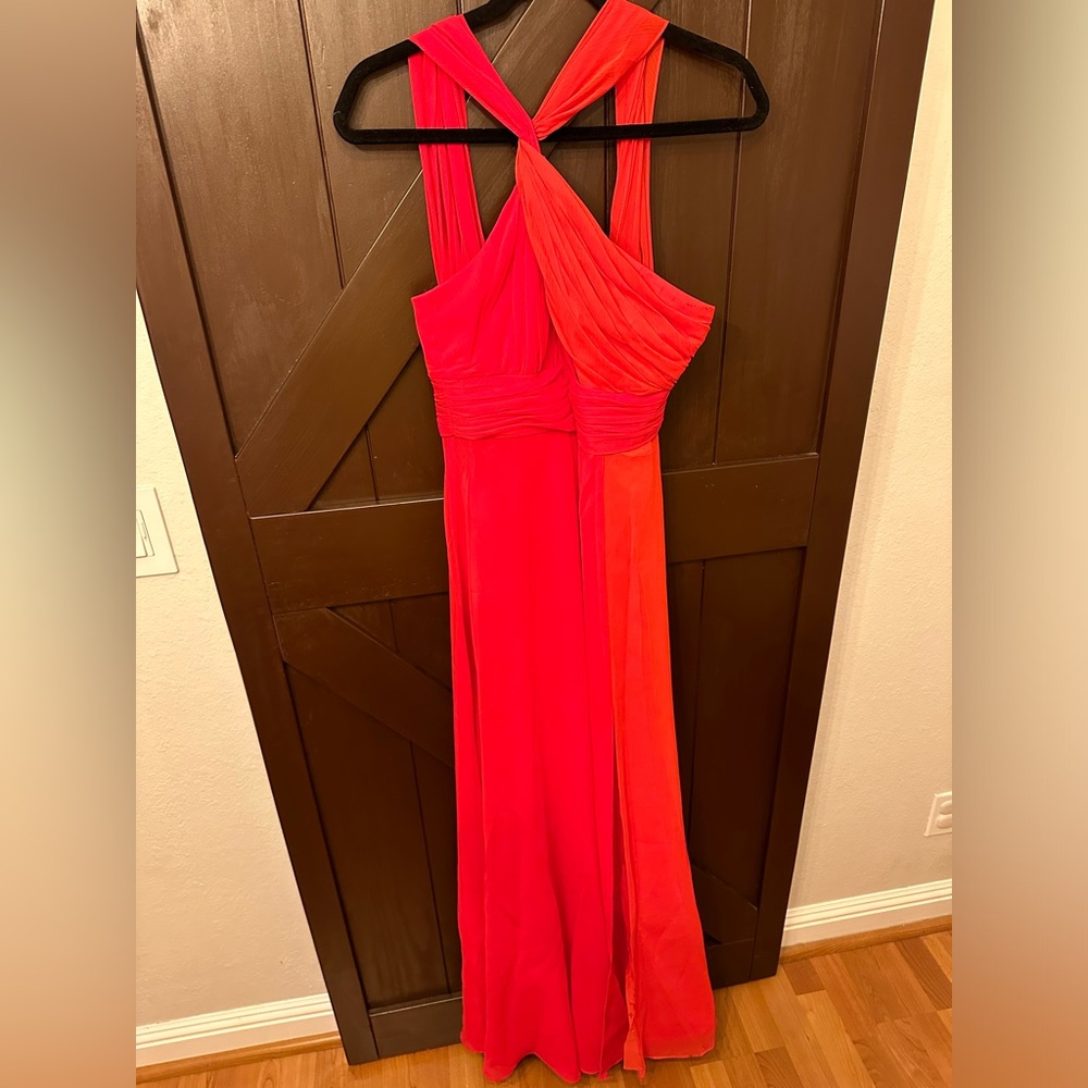Gorg Jill Stuart Red/orange dress from Nordstrom! Only worn once!
